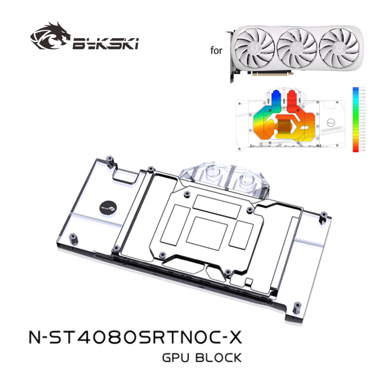 Bykski N-ST4080SRTNOC-X GPU Bl - огляд і ціна Rtx 4080 Water Cooling Block