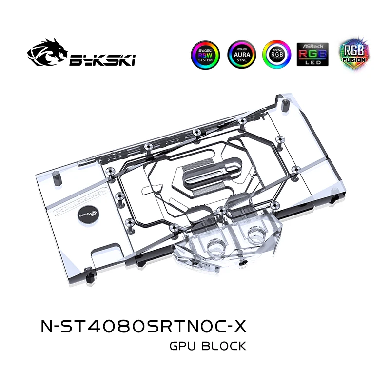 Bykski N-ST4080SRTNOC-X GPU Bl - огляд і ціна Rtx 4080 Water Cooling Block