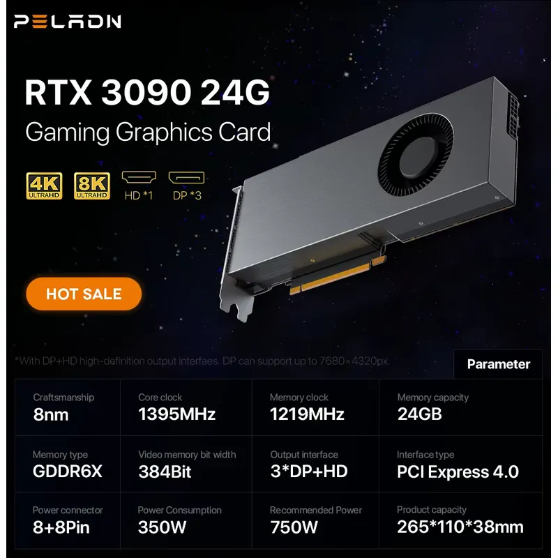 Hot Sale Low Price AI Server G - огляд і ціна Rtx 3080 Ti 12Gb